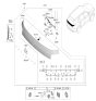Diagram for 2026 Hyundai Palisade Emblem - 86310-S8000