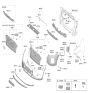 Diagram for Hyundai Palisade Parking Assist Distance Sensor - 99310-S8025-SPA