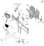 Diagram for Hyundai Palisade Parking Assist Distance Sensor - 99960-S8110