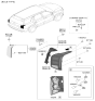 Diagram for 2025 Hyundai Palisade Light Socket - 92491-S8010