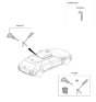 Diagram for 2024 Hyundai Ioniq 5 Car Key - 81996-LI000