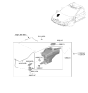 Diagram for 2024 Hyundai Ioniq 5 Washer Reservoir - 98611-GI100