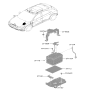 Diagram for Hyundai Ioniq 5 N Battery Tray - 37150-GI000