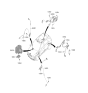 Diagram for Hyundai Brake Fluid Pump - 58910-LI000