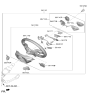 Diagram for 2026 Hyundai Genesis G70 Steering Wheel - 56120-G9350-RTT