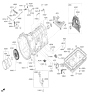 Diagram for 2022 Hyundai Genesis G70 Engine Mount Torque Strut - 45210-47300