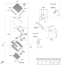 Diagram for 2024 Hyundai Genesis G70 Sunroof - 81630-G9000