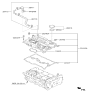 Diagram for 2017 Hyundai Genesis G90 Crankcase Breather Hose - 26720-3L100