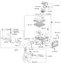 Diagram for 2009 Hyundai Elantra Engine Control Module - 39140-23020