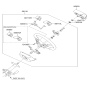 Diagram for 2006 Hyundai Elantra Steering Column - 56310-2H300