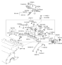 Diagram for Hyundai Elantra Fuel Injector O-Ring - 35312-23910