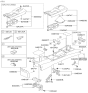 Diagram for 2001 Hyundai Elantra Cigarette Lighter - 95120-2D200