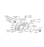 Diagram for 2006 Hyundai Elantra Engine Mount Torque Strut - 45217-23030