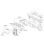 Diagram for 2007 Hyundai Elantra Exhaust Manifold - 28510-23390