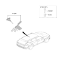 Diagram for 2025 Hyundai Tucson Door Lock Cylinder - 81905-N9590