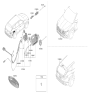 Diagram for 2024 Hyundai Tucson Door Lock - 91665-P0010
