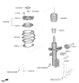 Diagram for 2026 Hyundai Genesis GV70 Bump Stop - 54625-L0000