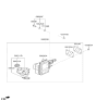 Diagram for 2026 Hyundai Tucson Brake Master Cylinder Reservoir - 58511-P0AA0
