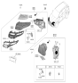 Diagram for 2025 Hyundai Tucson Headlight - 92102-N9650