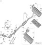 Diagram for 2025 Hyundai Tucson Muffler - 28650-P0560