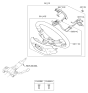 Diagram for Hyundai Elantra GT Steering Wheel - 56111-A5800-RDR