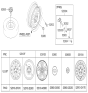 Diagram for Hyundai Elantra GT Wheel Cover - 52960-A5300