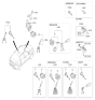 Diagram for Hyundai Accent Transmitter - 95430-J0700