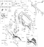 Diagram for Hyundai Glove Box - 84510-J0000-TRY