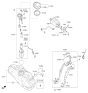 Diagram for 2019 Hyundai Accent Fuel Tank - 31150-H9500