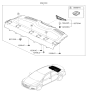 Diagram for Hyundai Accent Light Socket - 92730-F9000