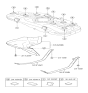 Diagram for 2021 Hyundai Accent Fuel Tank Strap - 31210-H9000