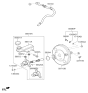 Diagram for 2021 Hyundai Accent Brake Master Cylinder - 58510-H9260
