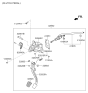 Diagram for 2026 Hyundai Venue Clutch Master Cylinder - 41605-F9100