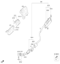 Diagram for Hyundai Exhaust Heat Shield - 28793-H8100