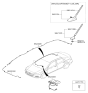 Diagram for 2019 Hyundai Accent Antenna - 96200-J0000