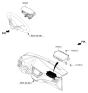 Diagram for Hyundai Accent Air Bag - 80100-J0000-TRY