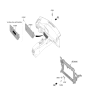 Diagram for Hyundai Sonata Blower Control Switches - 97250-L0210-SSW