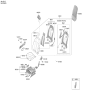 Diagram for 2020 Hyundai Sonata Seat Cushion - 88200-L0020-VSN