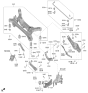 Diagram for Hyundai Sonata Trailing Arm - 55271-L0000