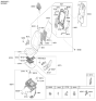 Diagram for Hyundai Kona Seat Cover - 88360-J9111-RUU