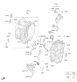 Diagram for Hyundai Bellhousing - 43115-2D510