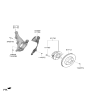 Diagram for Hyundai Kona Steering Knuckle - 51715-J9000