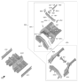 Diagram for Hyundai Kona Floor Pan - 65511-J9000