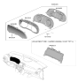 Diagram for Hyundai Kona Instrument Cluster - 94041-J9020