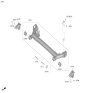 Diagram for Hyundai Kona Axle Beam - 55100-J9000
