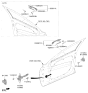 Diagram for 2024 Hyundai Palisade Door Handle - 82660-S8900