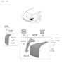 Diagram for Hyundai Palisade Back Up Light - 92404-S8600