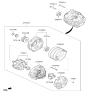 Diagram for Hyundai Voltage Regulator - 37370-3L050