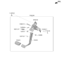 Diagram for 2024 Hyundai Palisade Brake Pedal - 32800-S9100