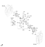 Diagram for 2024 Hyundai Palisade Transfer Case Bearing - 45829-4G110